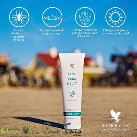 Aloe Vera Gelly de Forever Lallié beauté de votre peau