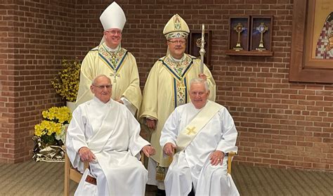 Liturgy Reception Celebrate Deacons Years Of Service To Diocese