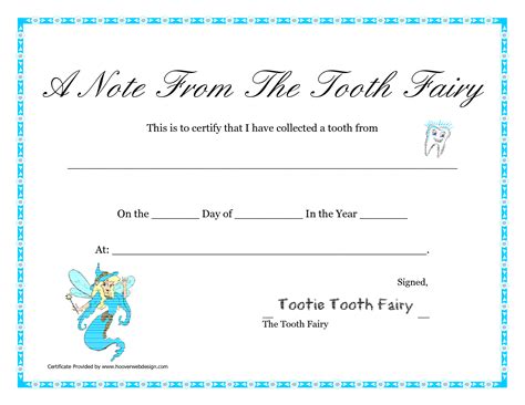 Editable Tooth Fairy Letter Template Plmchristmas