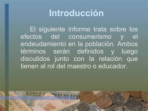 Consumerismo Y Endeudamiento PPT Descarga Gratuita