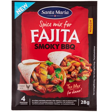 Fajita Spice Mix Smoky Bbq Santa Maria