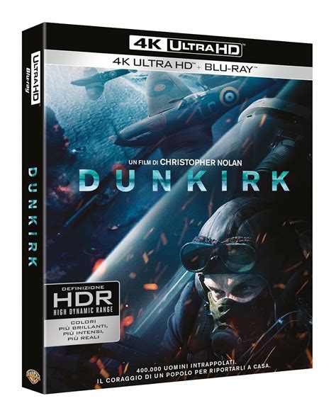 Dunkirk 4K Ultra HD Blu Ray Amazon It Fionn Whitehead Kenneth