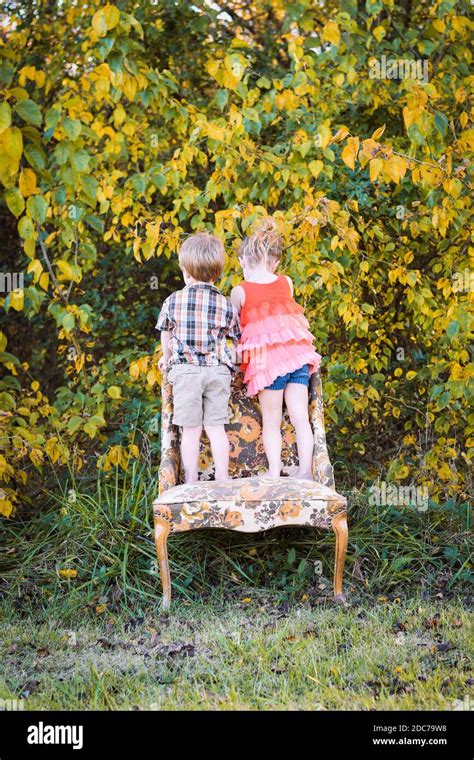 kids fall  res stock photography  images alamy
