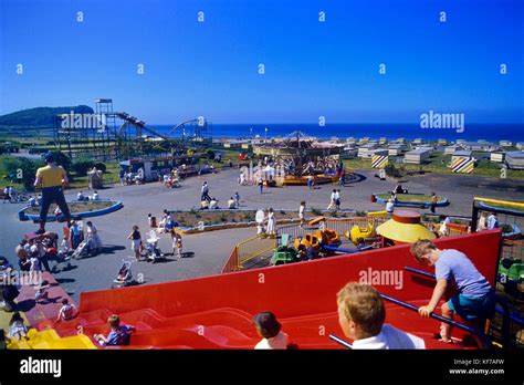 The Funfair At Butlins Ayr Wonderwest World Holiday Camp Scotland Uk