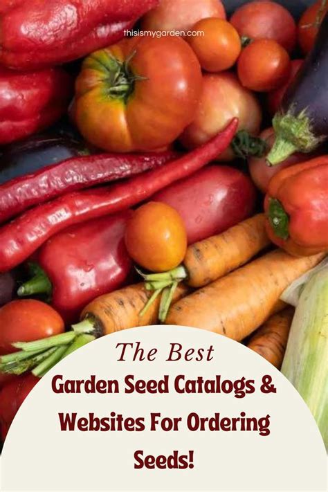 The best garden seed catalogs websites for ordering seeds – Artofit