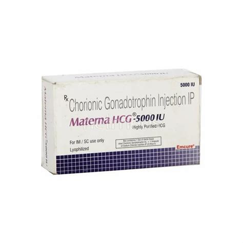 Materna Hcg Iu Injection Packaging Size Vial At Rs Piece In Pune