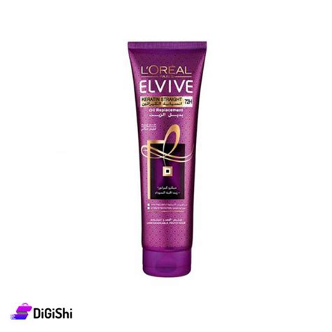 Shop L OREAL ELVIVE Keratin Straight Oil Replacement DiGiShi