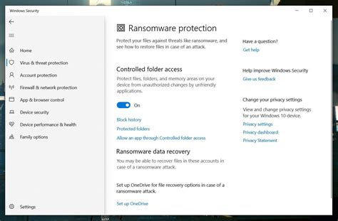 Windows 10 Tiene Una Función De Protección Contra Ransomware Oculta