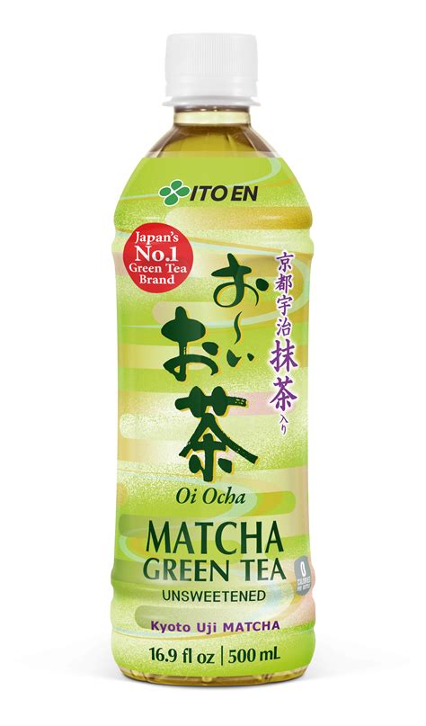 Ito En Oi Ocha Matcha Unsweetened Green Tea Fl Oz Pack