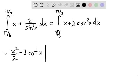 Solved Evaluate The Integrals Using Part Of The Fundamental Theorem