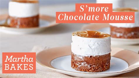 Martha Stewarts Smore Chocolate Mousse Martha Bakes Recipes Martha Stewart The Global Herald