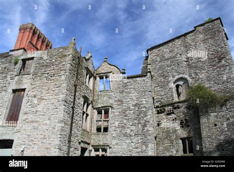 Hay Castle, Hay-on-Wye, Powys, Wales, Great Britain, United Kingdom, UK, Europe Stock Photo - Alamy