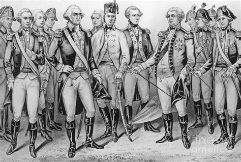 Cornwallis Surrenders At Yorktown Drawing By American School Pixels