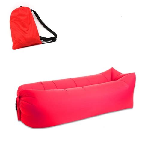 Lit Canap De Camping Pliable Gonflable Rouge Campkar Shop