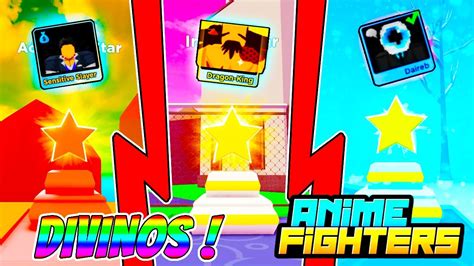 Onde Pegar Cada Divino Do Anime Fighters Simulator Atualizado Youtube