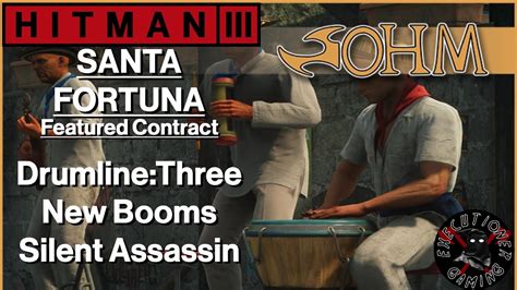 Hitman Santa Fortuna Featured Contract Drumline Three New Booms