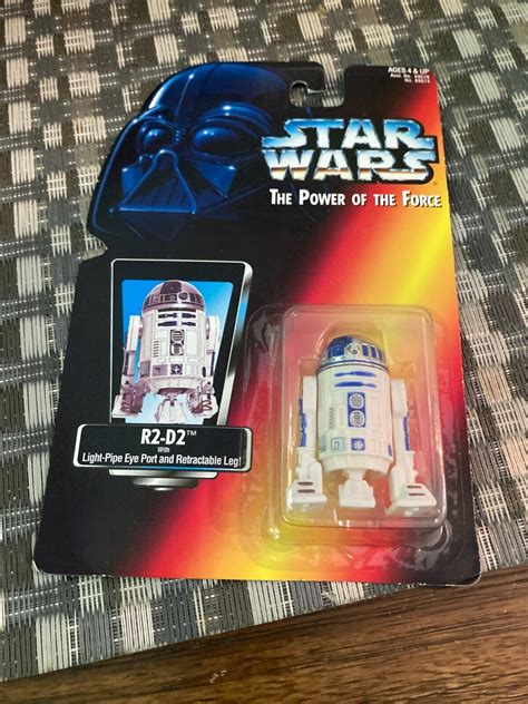 1996 Star Wars Power Of The Force R2 D2 With Retractable Leg Action Figure New Ebay