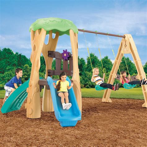 Tree House Swing Set Little Tikes Toddler Playground Outdoor