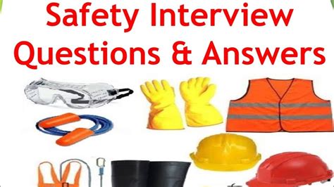 Safety Officer Interview Questions Answers Youtube