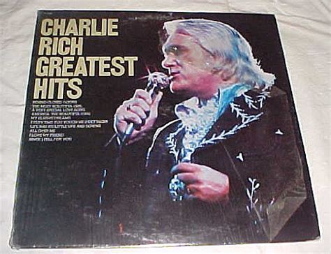 Charlie Rich Charlie Rich Greatest Hits Record Album Vinyl Lp