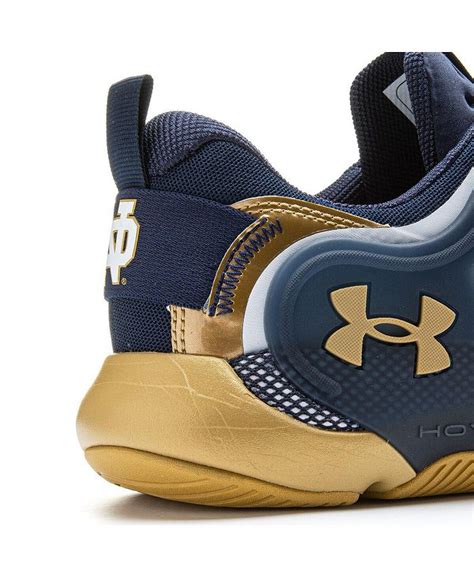 Under Armour Mens Navy Notre Dame Fighting Irish Hovr Apex 3 Training