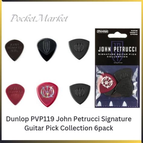 Dunlop Pvp John Petrucci Signature Guitar Pick Collection Pack