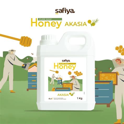 Madu Murni Asli 1Kg Safiya Raw Honey Premium Original Series Lazada