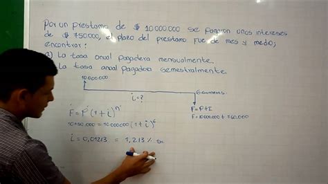 Ejercicio Ingenier A Econ Mica Inter S Compuesto Youtube