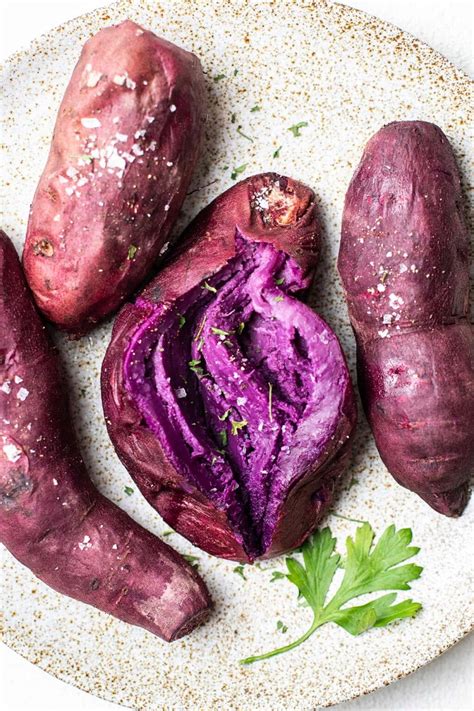 Purple Sweet Potatoes And How To Bake Sunkissed Kitchen