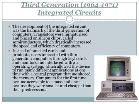 The Five Generations Of Computers