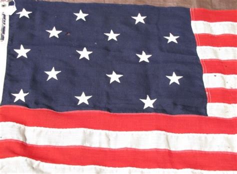 Rare 15 Star US Flag SKU 6609 / SOLD - Historical Americana