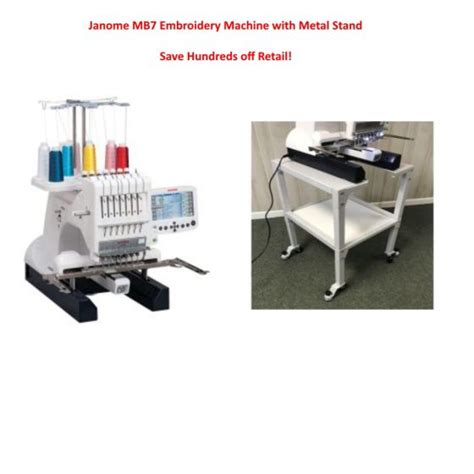 Janome MB 7 Commercial Embroidery Machine