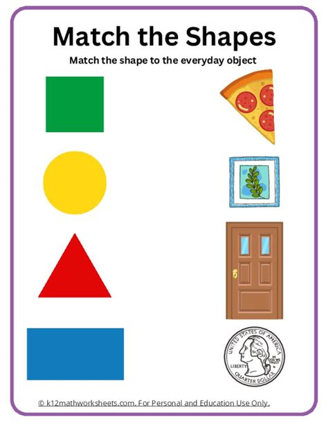 Shapes Worksheets