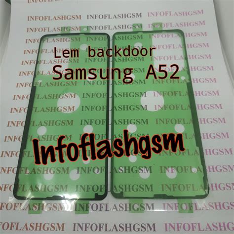 Jual Adhesive Stiker Perekat Lem Backdoor Samsung A A S G G