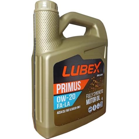 Lubex Primus 0W 20 FA LA 4 Litre Motor Yağ Üretim Yılı Fiyatı