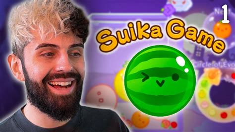 My First Time With The Fruit Suika Game Watermelon Game Part 1