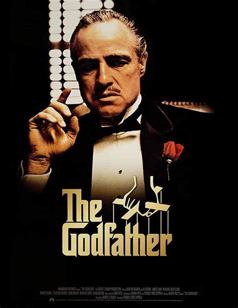 The Godfather 1972, The Godfather Poster, Godfather Movie, Marlon Brando The Godfather, The ...