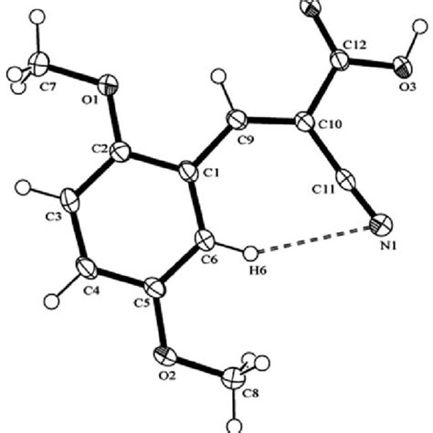 Ortep Diagram Of Ligand Hl Showing The Atom Labeling Scheme And 50 Download Scientific