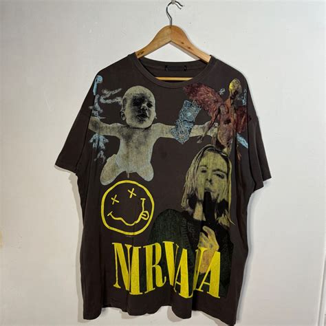 Nirvana, Men's Fashion, Tops & Sets, Tshirts & Polo Shirts on Carousell