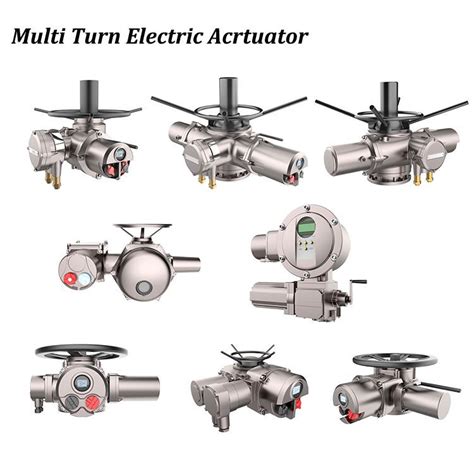 Three Types Of Characteristics Of Multi Turn Electric Actuators