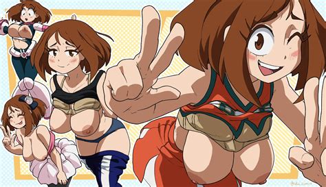 Galer A De Fotos De Uraraka Sexy Hentai Comicspornow