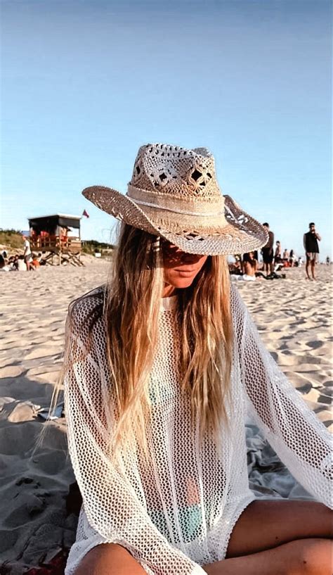 Coastal Cowgirl Cowboy Boots Cowboy Hat Beachy Outfits Summer