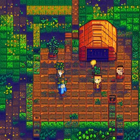 Stardew Valley Video Game Pixel Art Fullbody Ultra Stable Diffusion