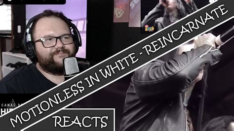 BRAZILIAN BASS PLAYER REACTS MOTIONLESS IN WHITE REINCARNATE YouTube