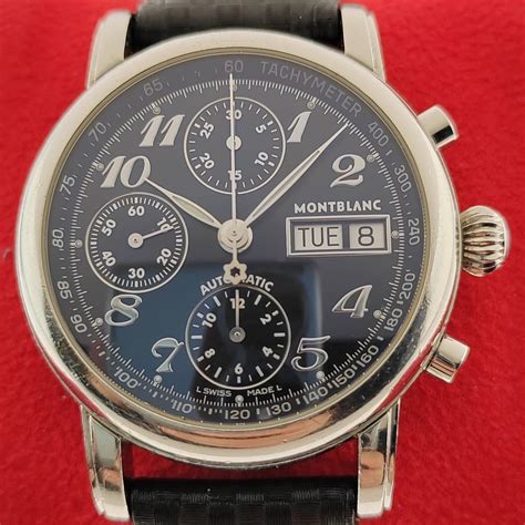 Montblanc Meisterst Ck Chronograph Automatic Day Date Transparent