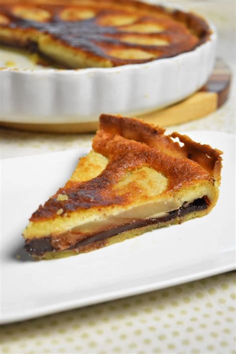 Tarte Poire Chocolat La Recette Facile Et Gourmande