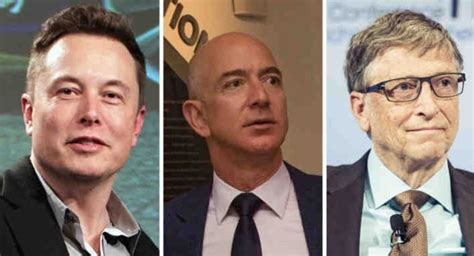 Elon Musk Jeff Bezos And Bill Gates Lose 115 Billion In Five Months