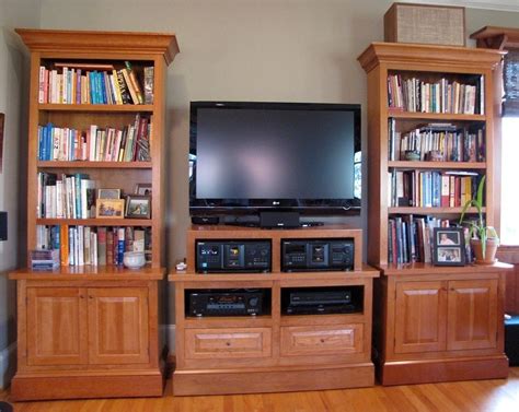 Custom Made Cherry Bookcase By Dave Lasker