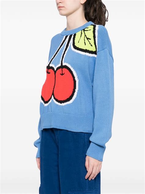 Olivia Rubin Maja Jumper Blue Farfetch