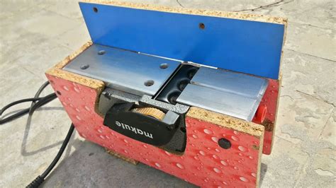 Benchtop Jointer For Electric Wood Hand Planer Making Simple And Easy Homemade Youtube